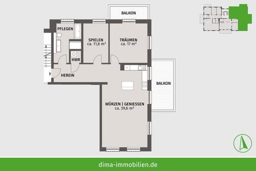 Foto - 3 Zimmer Etagenwohnung zur Miete in Leipzig