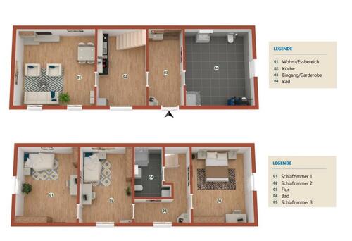 Foto - 4 Zimmer Etagenwohnung zur Miete in Marienheide