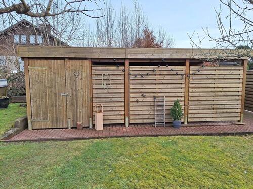 Foto - Carport mit Geräteschuppen von Scherer zum Selbstabbau