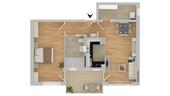 Foto - 2 Zimmer Erdgeschoßwohnung zur Miete in Großmehring