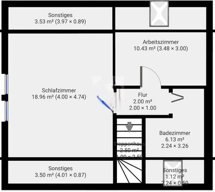 Foto - 3 Zimmer Doppelhaushälfte zur Miete in Plattenburg