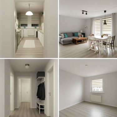 Foto - Helle 4 Zimmer Wohnung mit Balkon und Stellplatz