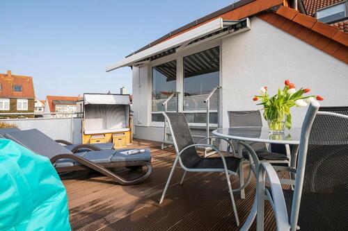 Foto - Norderney, Ferienwohnung mit großem Balkon,Herbstferien noch frei