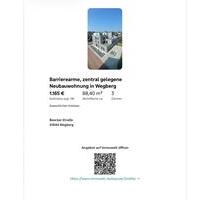 Moderne 3-Zimmer-Neubauwohnung - 1.395,00&nbsp;EUR Kaltmiete, ca.&nbsp; 88,90&nbsp;m&sup2; in Wegberg (PLZ: 41844)