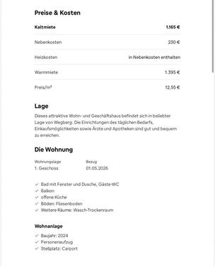 Foto - 3 Zimmer Etagenwohnung zur Miete in Wegberg