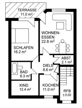 Foto - Etagenwohnung in Wehr zur Miete