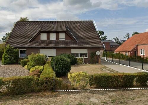 Foto - Doppelhaushälfte mit Garten in Westoverledingen zur Miete!