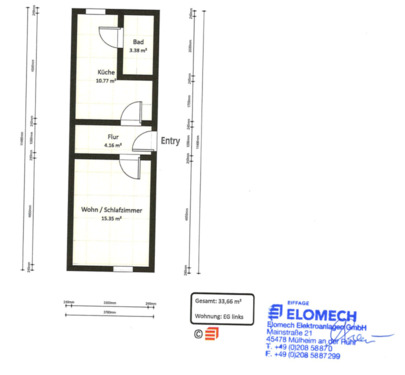 Foto - Appartment in ruhiger Seitenstraße