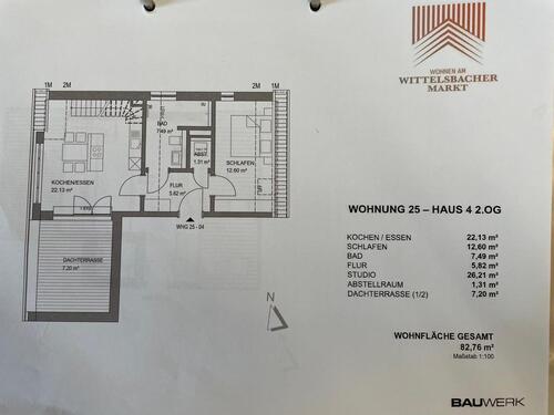 Foto - 3 Zimmer Maisonettenwohnung zur Miete in Langquaid