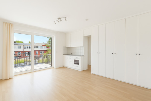 Foto - Helle 1-Zimmer-Wohnung mit EBK und Balkon in Landshut