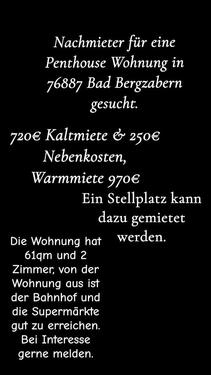 Foto - Penthouse Wohnung in Bad Bergzabern