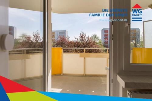 Foto - NEU! Erstbezug nach Renovierung - hochwertig ausgestattete 2-Raumwhg. mit Sonnenbalkon