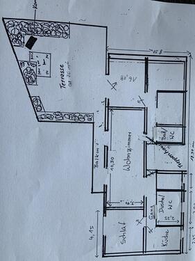 Foto - Wohnung 130qm zu vermieten - 1.200,00 EUR Kaltmiete,