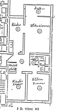 Foto - 3-Zi.-Wohnung in PF-Haidach - 800,00&nbsp;EUR Kaltmiete, ca.&nbsp; 79,00&nbsp;m&sup2;