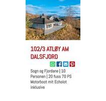 Norwegen Angelurlaub - 1.176,00&nbsp;EUR Kaltmiete, in Fürstenwalde (Spree) (PLZ: 15517)