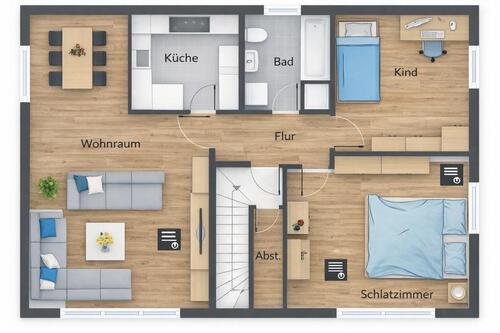 Foto - 3 Zimmer Etagenwohnung zur Miete in Oldenburg