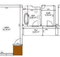 Attraktive Gewerbeeinheit Ladenfläche mit großer Fensterfront - Dessau-Roßlau Brambach