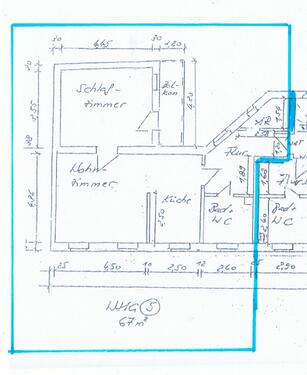Foto - 2.5 Zimmer Etagenwohnung zur Miete in Gera