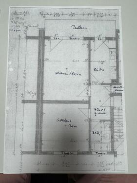 Foto - Lichtdurchflutete OG Whg Bad Honnef 57 qm mit Balkon 1-2 Pers.