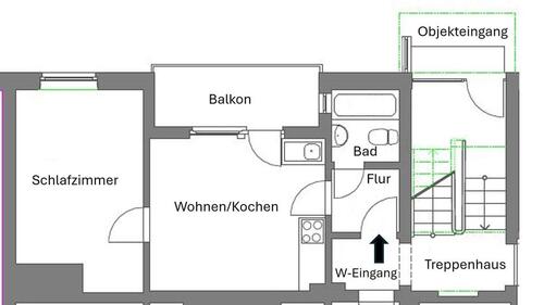 Foto - Etagenwohnung in Wassertrüdingen zur Miete