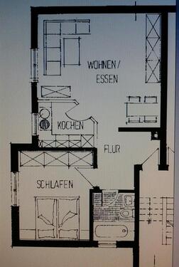 Foto - Etagenwohnung in Stegaurach zur Miete