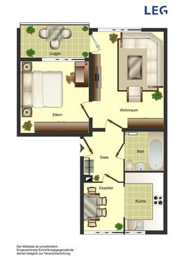 Foto - 2 Zimmer Etagenwohnung zur Miete in Wuppertal