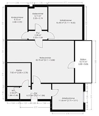 Foto - 4 Zimmer Etagenwohnung zur Miete in Einbeck