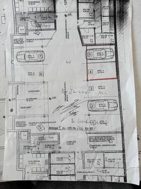 Foto - Tiefgaragenstellplatz für Kleinwagen oder Motorrad