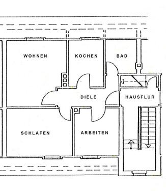 Foto - Zentrale 3-Zimmer Dachgeschosswohnung in Siegen