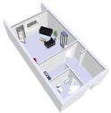 Foto - 1 Zimmer Etagenwohnung zur Miete in Kiel
