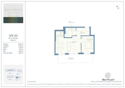 Foto - Etagenwohnung in Erding zur Miete