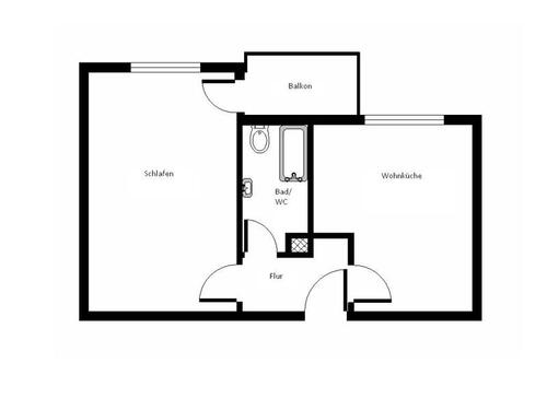Foto - Etagenwohnung zur Miete in Augsburg