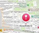 Foto - gesicherter Stellplatz im Innenhof Berlin Pankow
