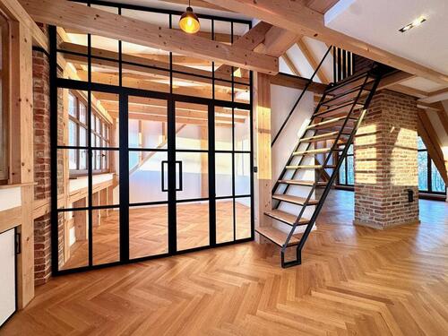 Foto - Exklusiv & nahe Berlin: BEFRISTET DG-Whg. + ca.100m2 in Kremmen + 4 Zi + Galerie + Blick + Garten..