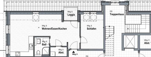 Foto - 2 Zimmer Wohnung mit großem WohnEssbereich !Neubezug!