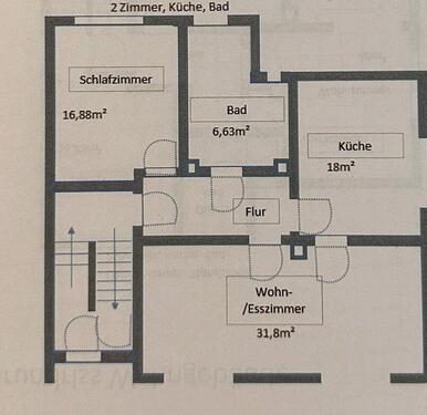 Foto - Etagenwohnung in Bad Emstal