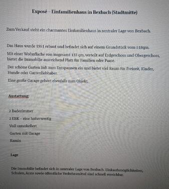 Foto - 5.5 Zimmer Einfamilienhaus zum Kaufen in Bexbach