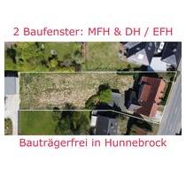 Zwei Baufenster für MFH & EFH DH - Bauträgerfrei in Hunnebrock - Bünde
