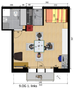 Foto - Etagenwohnung zur Miete in Neuss