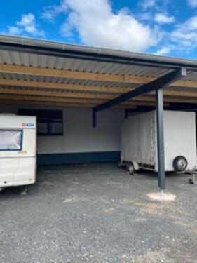 Foto - Sicherer Abstellplatz Stellplatz Carport für Wohnmobile in 63628