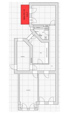 Foto - MD-Lübecker Str. - helle 3-Raum-Wohnung, 80qm, Balkon, Glasfaser