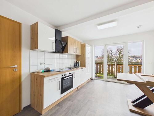 Foto - Helle 4-Raum-Wohnung mit Balkon, Küche und Ausblick über Auerbach