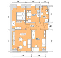 3-Raum-Wohnung in Zentraler Lage! - Werdau