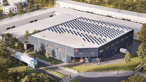 Foto - Neubau Gewerbehallen von 169 - 775 m², Erftstadt -Otto-Hahn-Allee