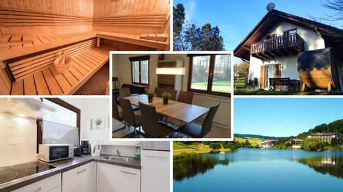 Foto - Ferienhaus Zeta für 7p - See, Wald, Sauna, WLAN