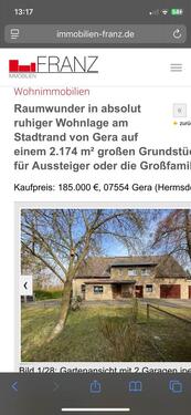 Foto - Haus zu verkaufen in Gera - Hermsdorf