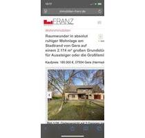 Haus zu verkaufen in Gera - Hermsdorf - Ronneburg