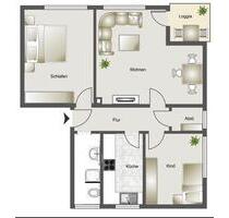 3-Zimmer Wohnung mit Balkon - 800,00&nbsp;EUR Kaltmiete, ca.&nbsp; 77,00&nbsp;m&sup2; in Bordesholm (PLZ: 24582)