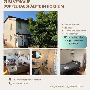 Foto - Doppelhaushälfte - 325.000,00&nbsp;EUR Kaufpreis, ca.&nbsp; 120,00&nbsp;m&sup2;