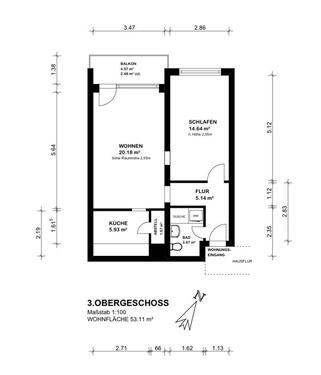 Foto - Etagenwohnung zur Miete in Bremen